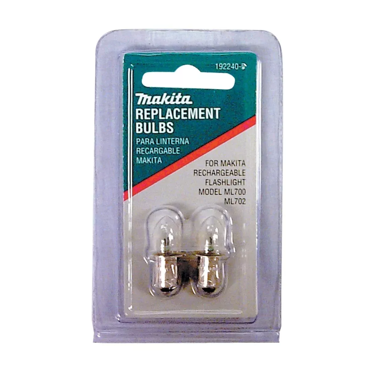 Makita 192546-1 Bulb For Makl901 & Makl902 2 Per Pack