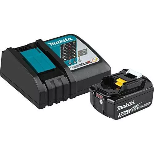 Makita BL1850BDC1 18V LXT Li-Ion 5.0 Ah Battery and Charger Starter Pack