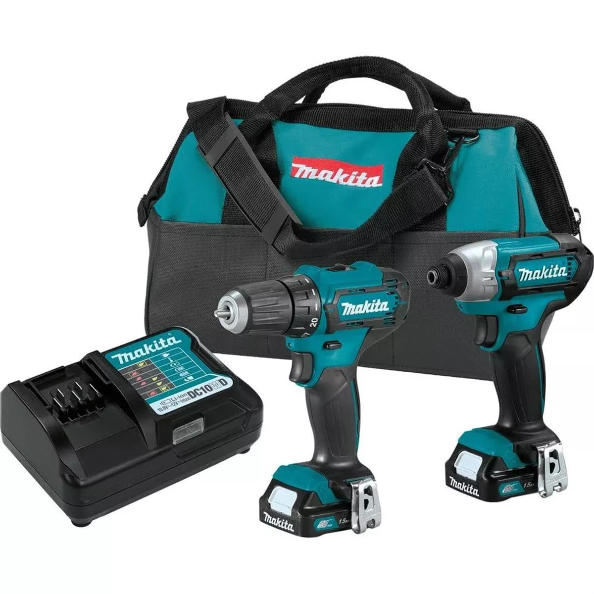 Makita CT232 12V Cxt Cordless 2-Piece Combo Kit