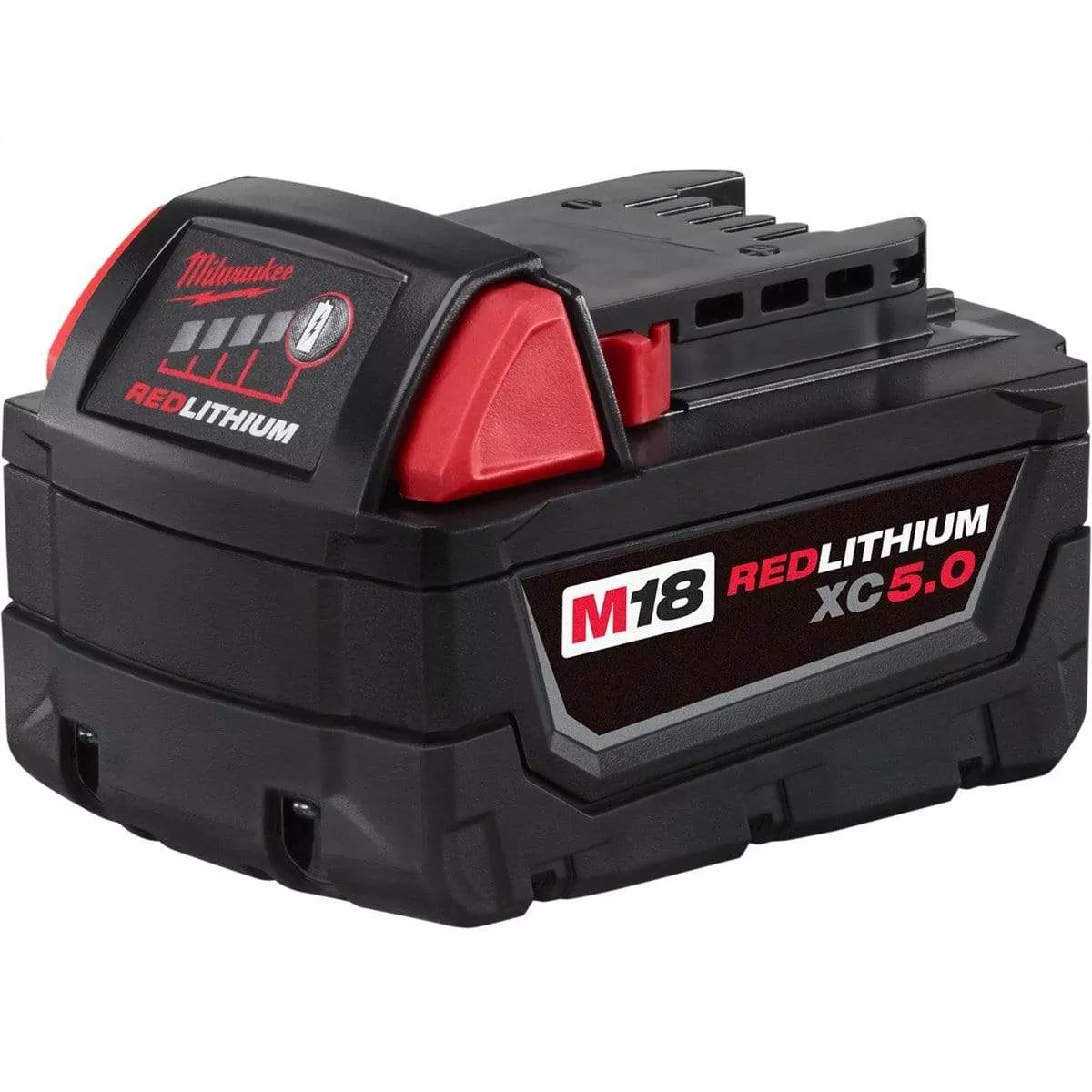 Milwaukee 48-11-1850 M18 Redlith Xc 5.0Ah Ext Cap Battery Pack