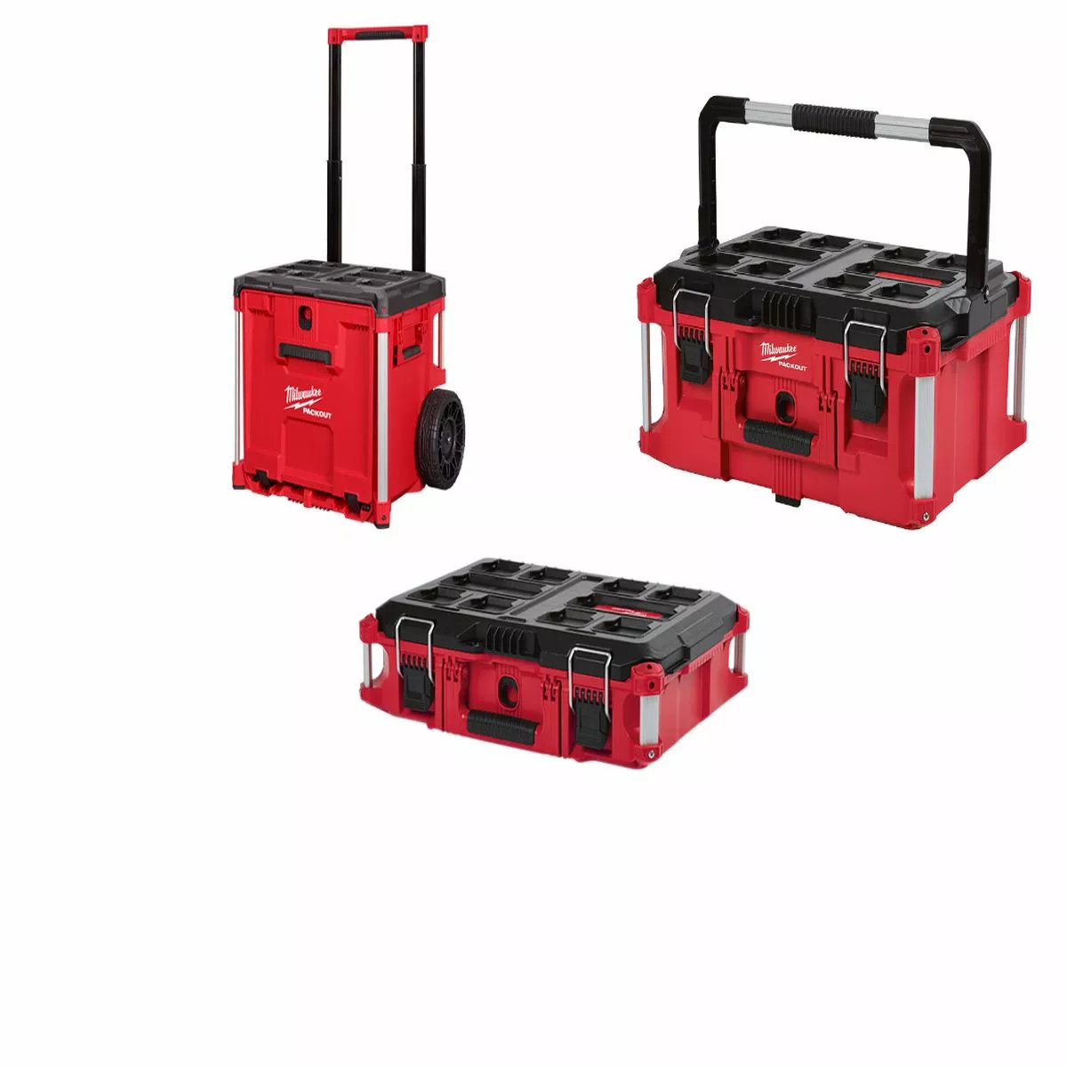 Milwaukee 48-22-8420 PACKOUT Rolling Drawer Tool Box w Boxes