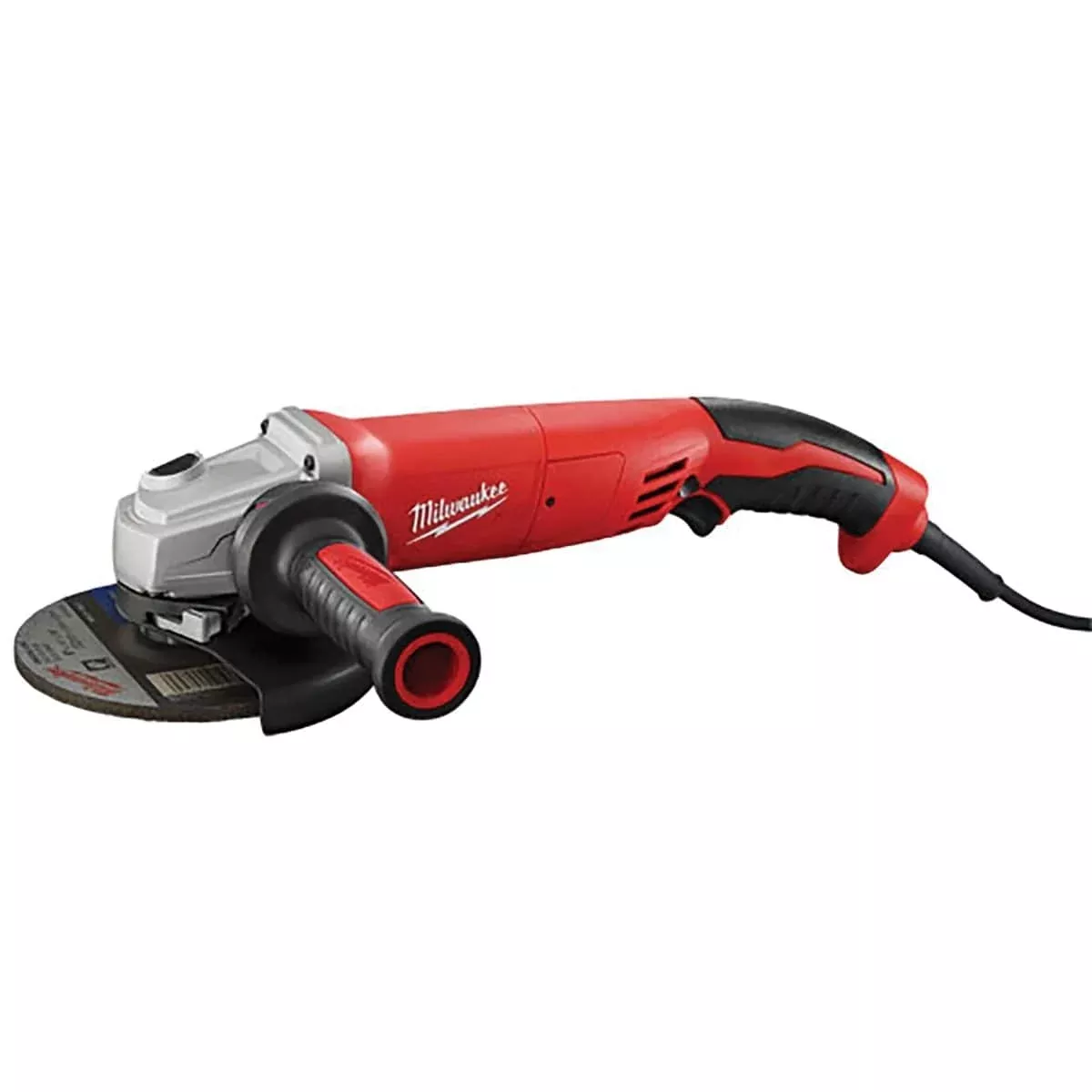 Milwaukee 6124-30 13-Amp 5″ Small Angle Grinder Trigger Grip, Lock-On