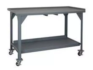 Mobile Heavy Duty Workbench with Lips Up