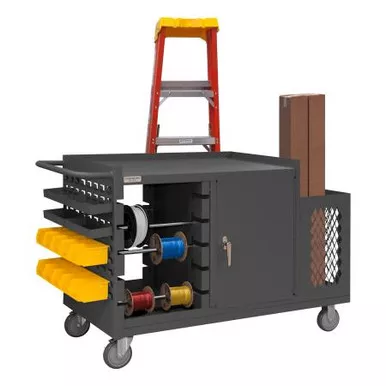 Mobile Wire Spool And Maintenance Cart