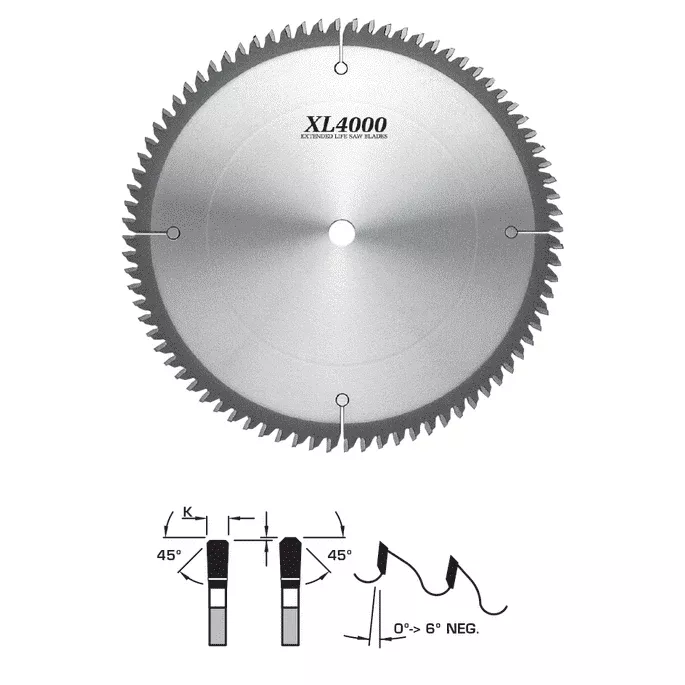 Non-Melt Saw Blade 10″ 80 Tc2