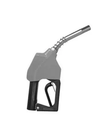 OPW 11AP-0200-1P 3/4'' NPT Silver Unleaded Nozzle with 1 Piece Handwarmer