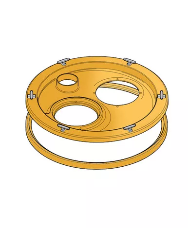OPW WSP37-550 Multi-Port Watertight Spill Platform