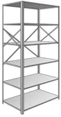Pacific Light Duty Open Unit Shelving - 6 Shelf