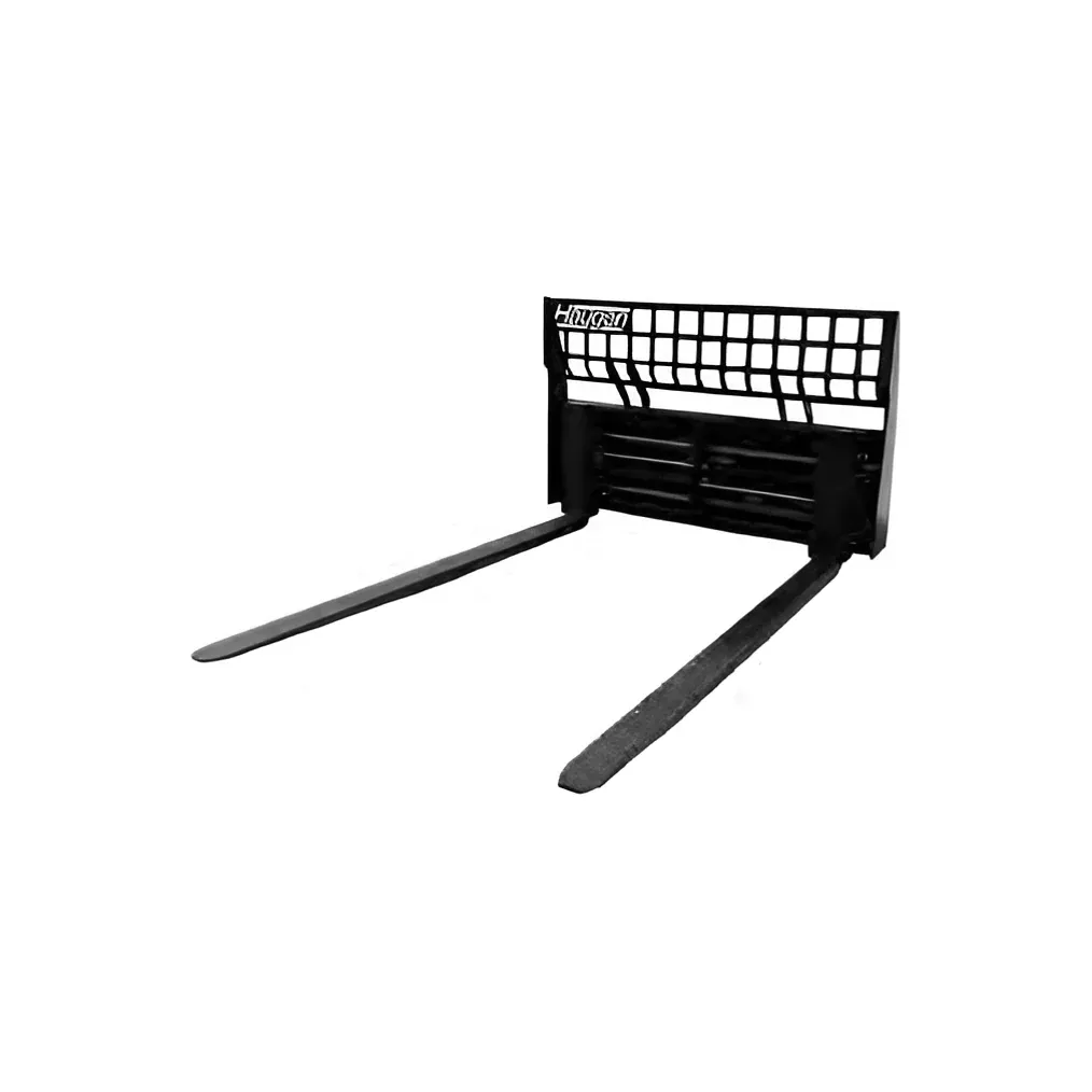 Pallet Forks | 60” Width | Hydraulic Positioning | Haugen Attachments