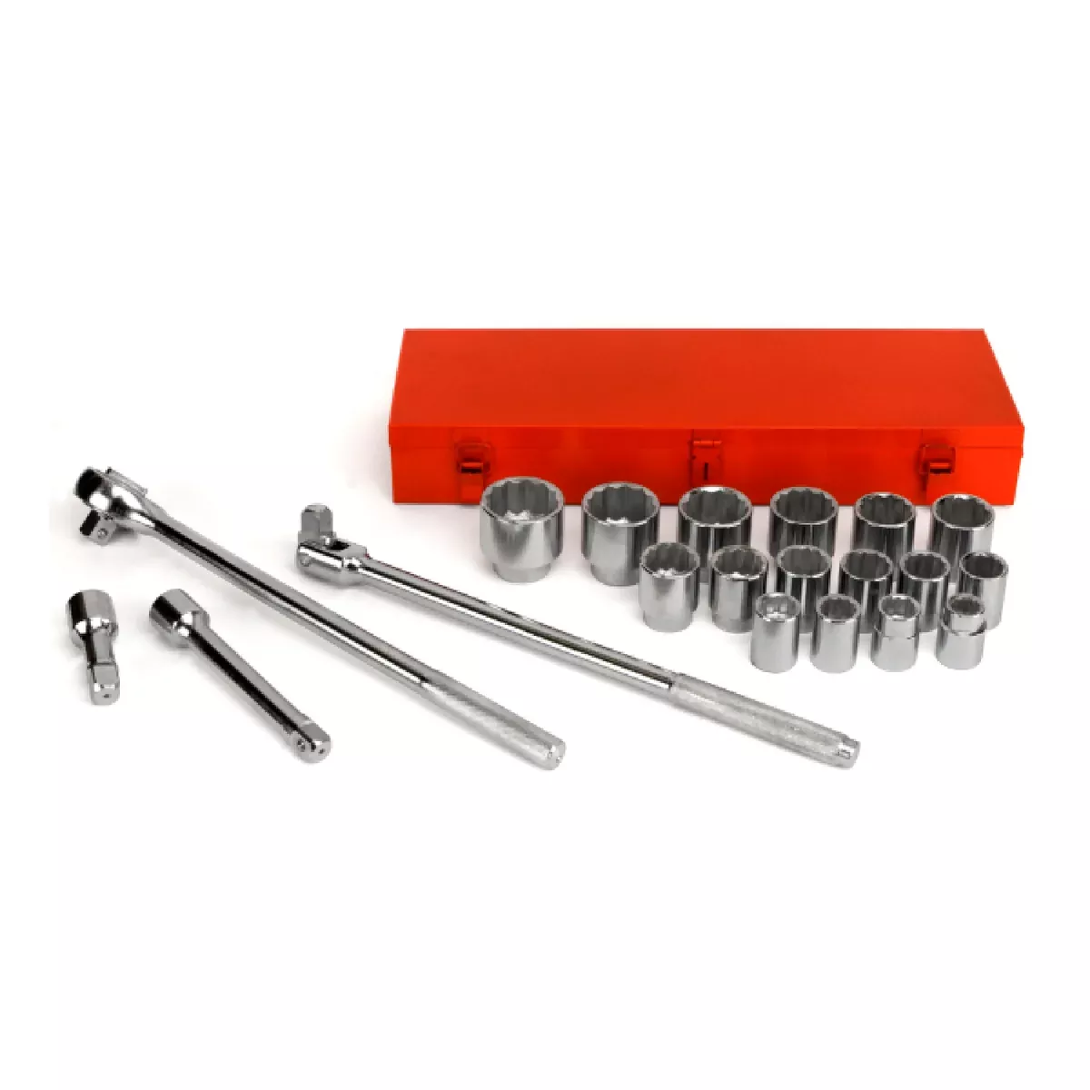 Performance Tool W1180 21 Piece 3/4″ Drive SAE Socket Set