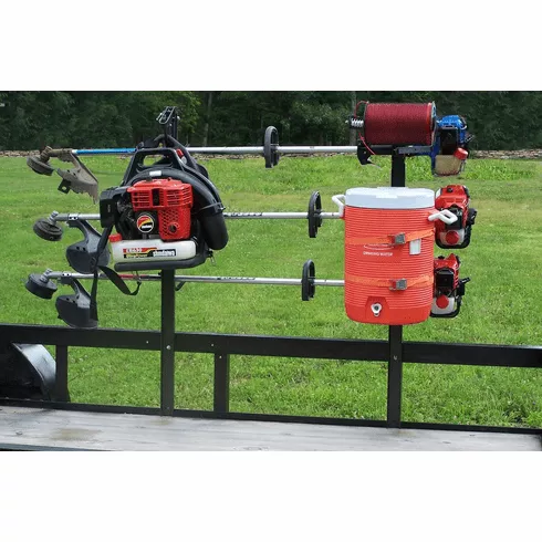 PK-6 & PK-OP1All-In-One Open Rack:3-Place TrimmerBackpack BlowerBeverage Cooler/Sprayer3 or 5 Pound Trimmer Line Rack 25% OFF