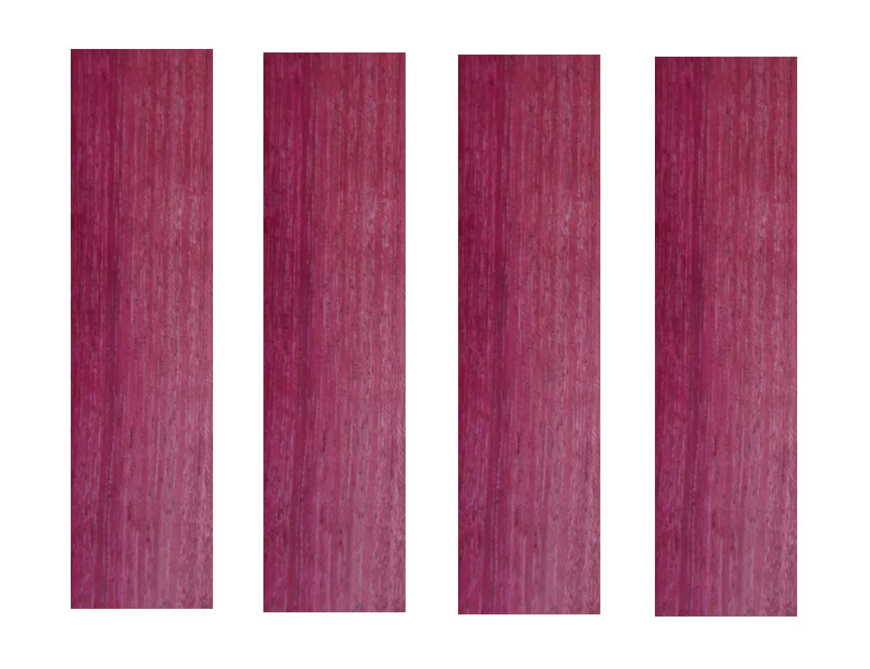 Purple Heart Lumber 3/4″ x 2″ x 12″ – 4 Pack
