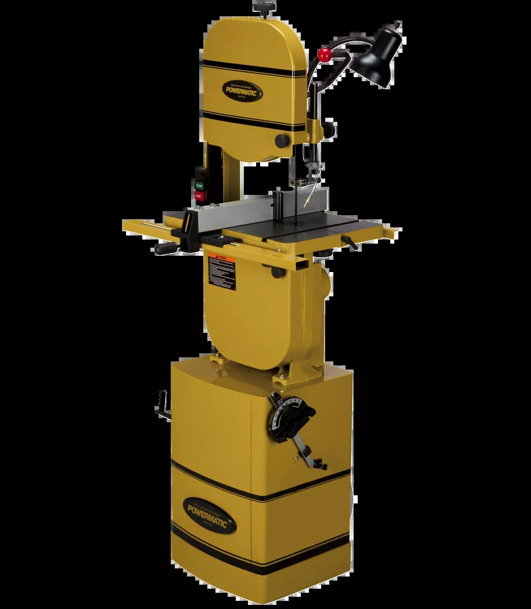 PWBS-14CS14″ Bandsaw with Stand and Riser Block