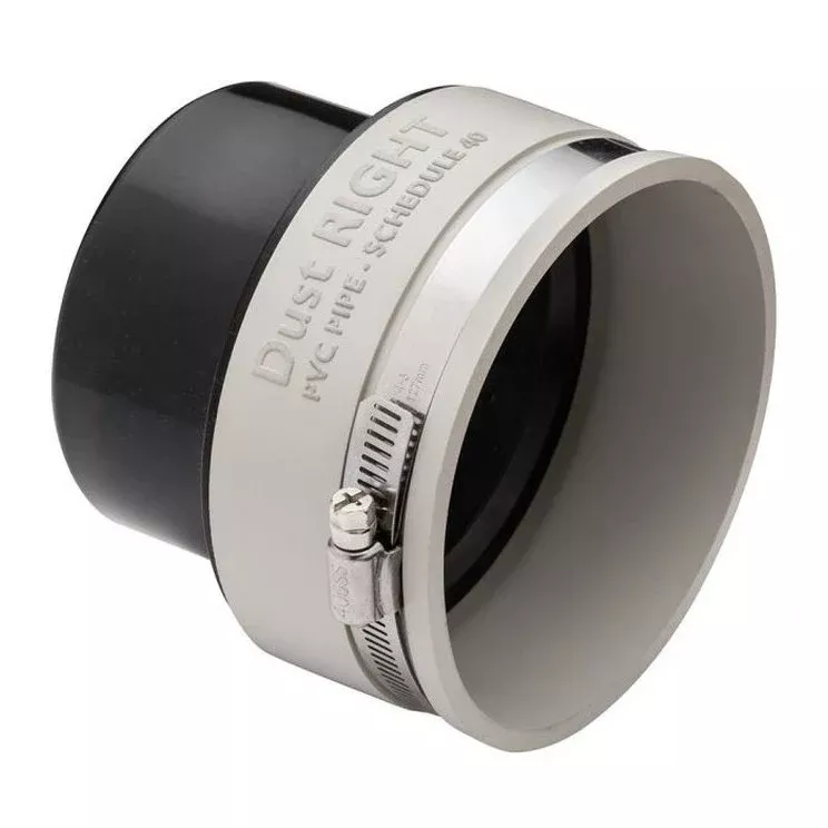 Rockler 56472 Schedule 40 Pvc To 4" Adapter For Hose