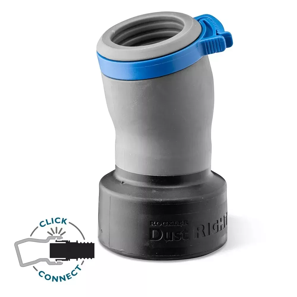 Rockler 65529 Dust Right Click-Connect FlexiPort, 1-1/4” ID