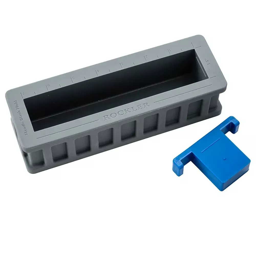 Rockler 69157 Silicone Casting Mold, Handle Blank