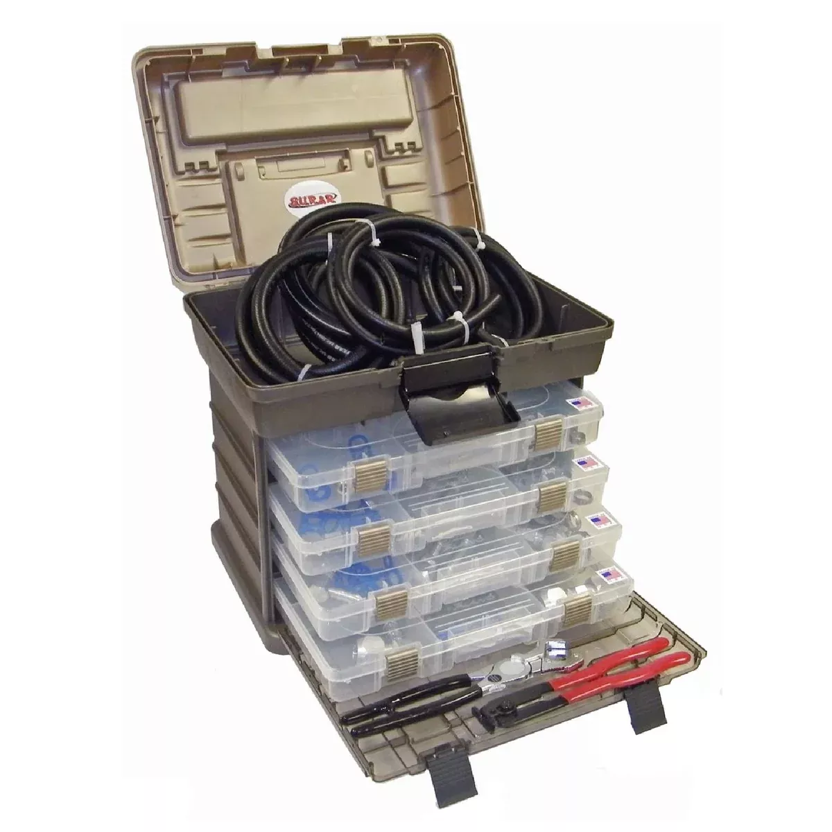 S.U.R & R AC1387 Deluxe A/C Line Repair Kit