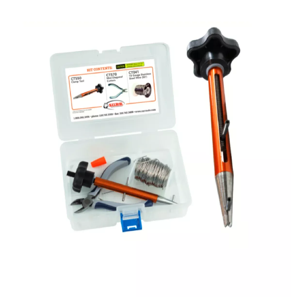 S.U.R.&R. CT500 Universal Clamp Making Tool Kit