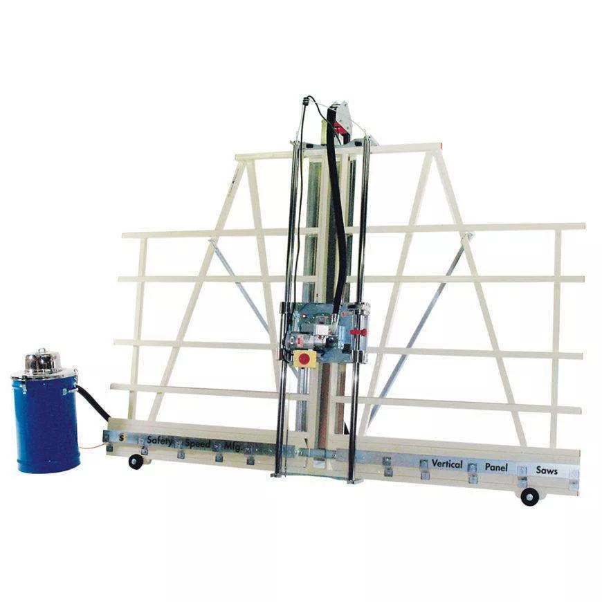 Safety Speed 6800 Panel Saw (Shown with optional accessories)