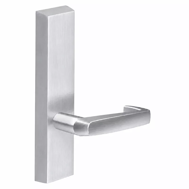 Sargent 715-8-ETNJ Exit Device Trim, Passage Function, ET Trim, NJ Lever, Non-Keyed, For 80 Series Exit Devices
