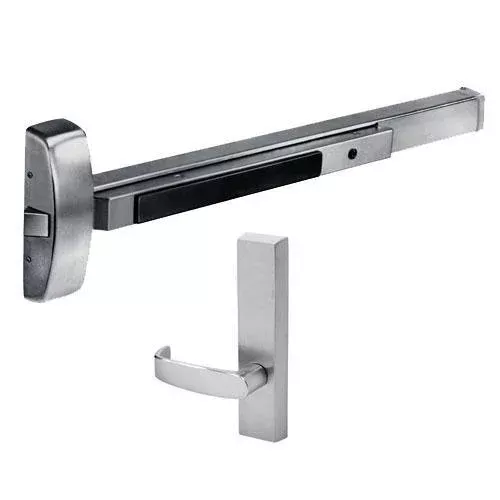 Sargent 8815-J-ETL Rim Exit Device Panic Bar, Passage Function, ETL Trim, 37″-42″ Bar