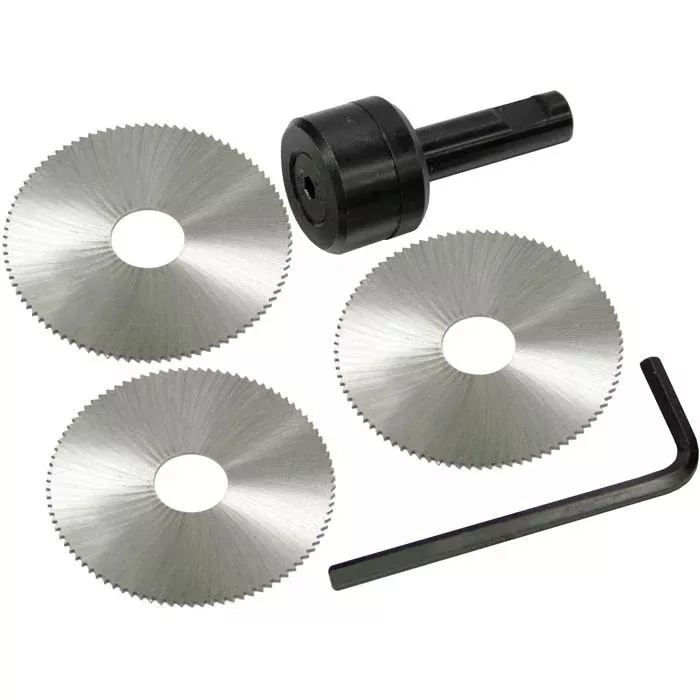 SAW SLITTING ARBOR WITH 3PCS CUTTER