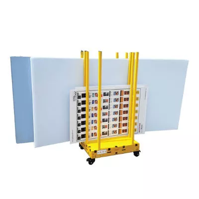Saw Trax Rack & Roll Safety Dolly Cart