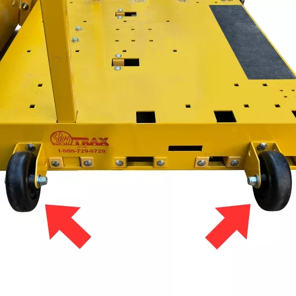 Scoop Dolly Dock Transition Wheels