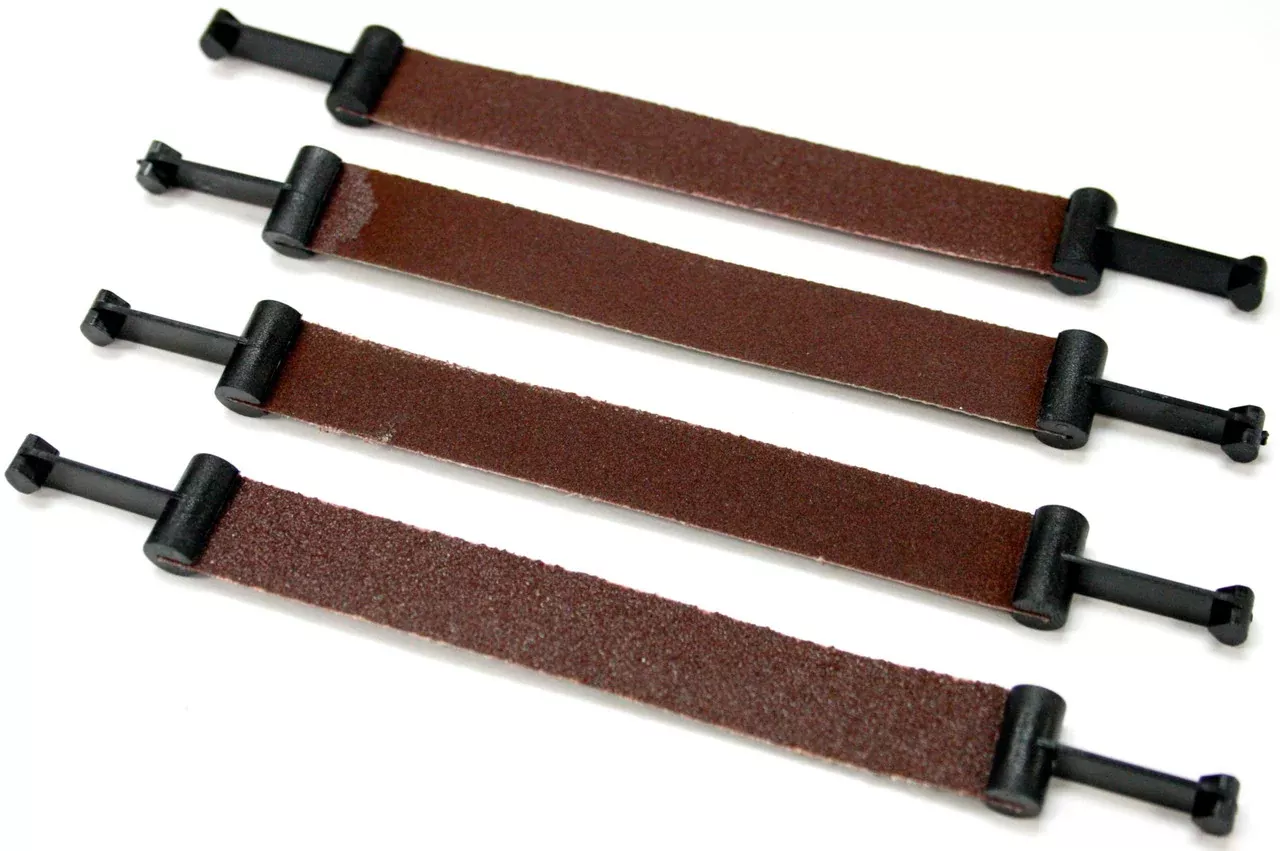 SCROLL SANDING BELT 1/4"W PIN END