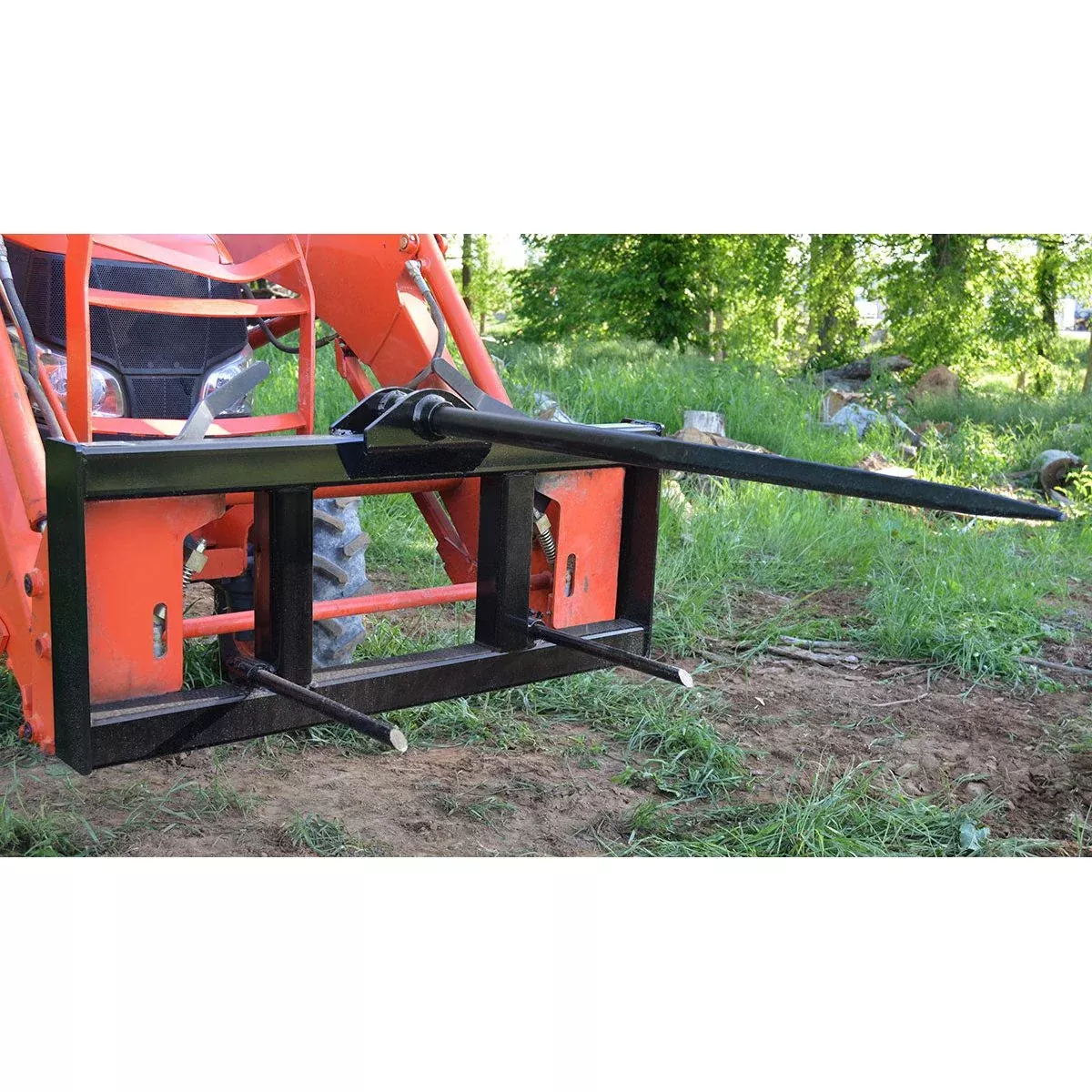 Skid Steer Hay Spear | Loflin Fabrication