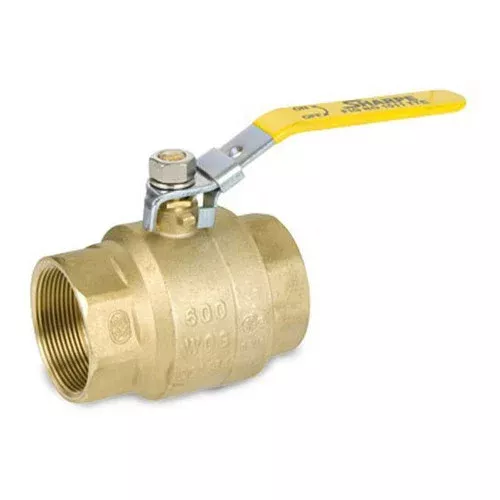 Smith Cooper 2 in. NPT Brass Ball Valve w/ Locking Handle – Full Port