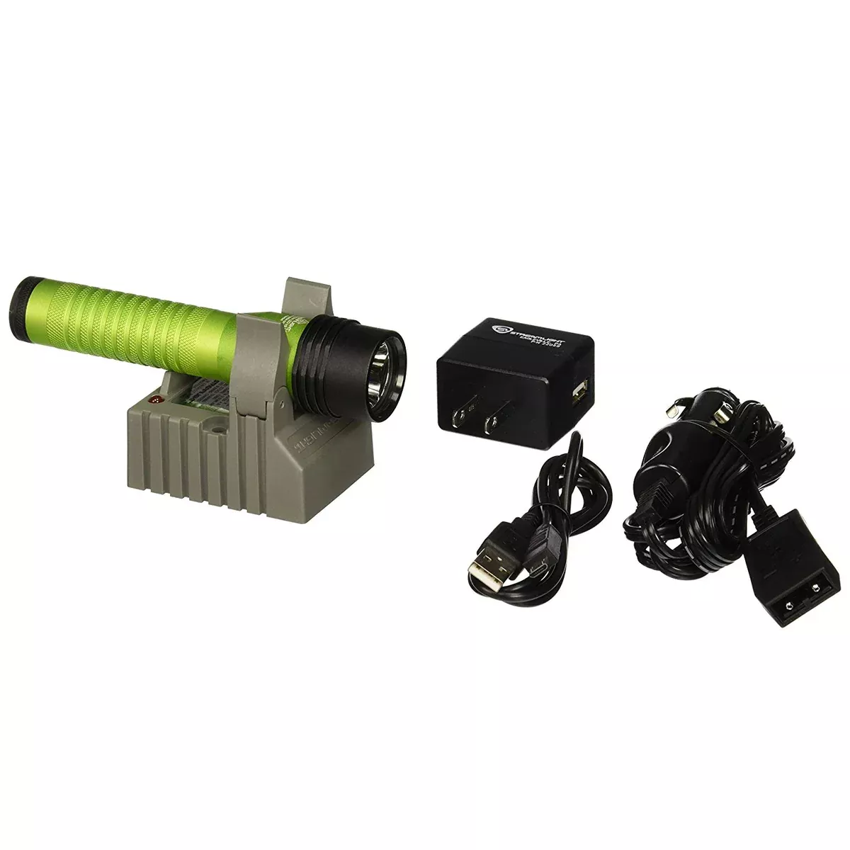 Streamlight 74769 Lime Strion LED HL with AC/DC Single Charger