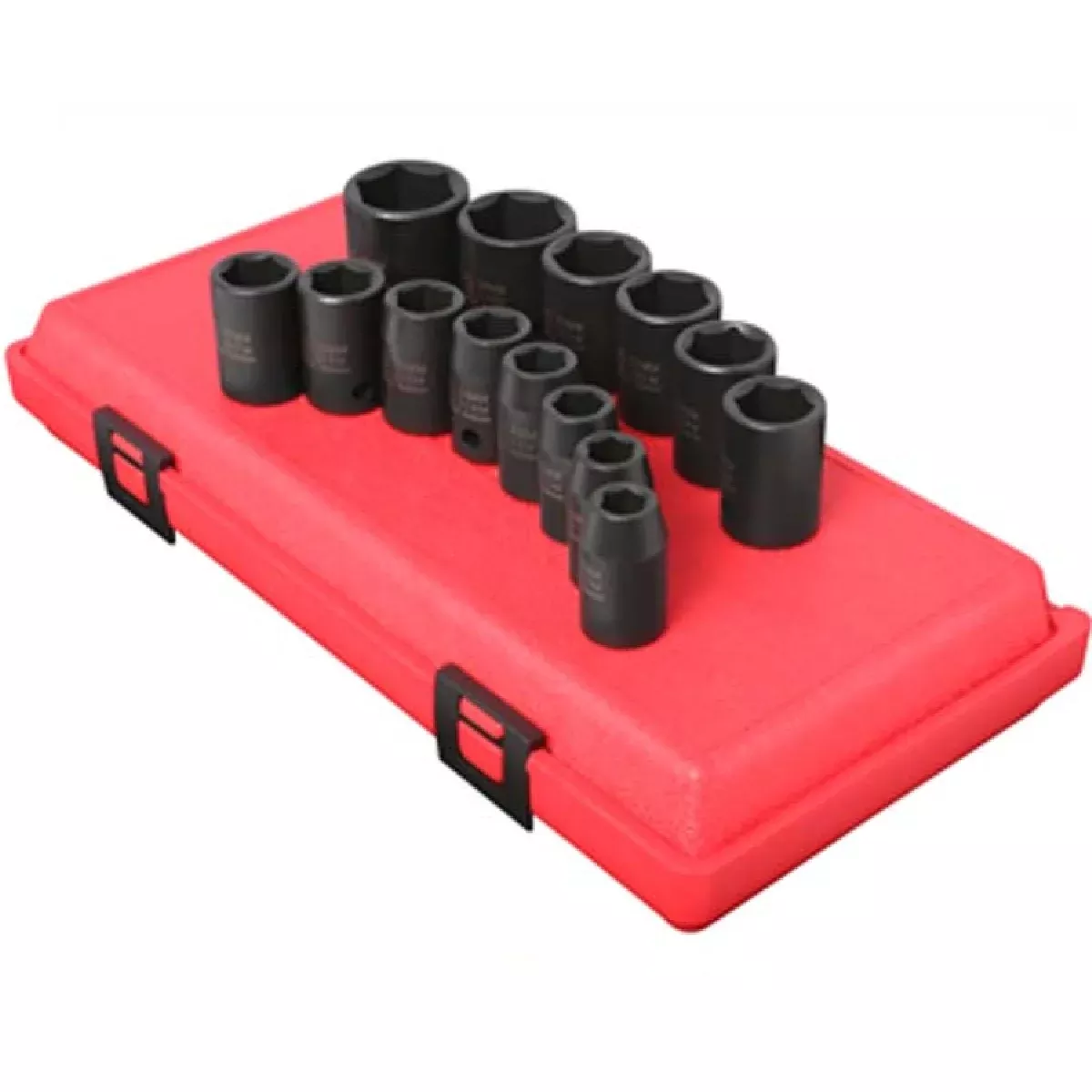 Sunex 2652 14 Piece 1/2″ Drive Metric Impact Socket Set