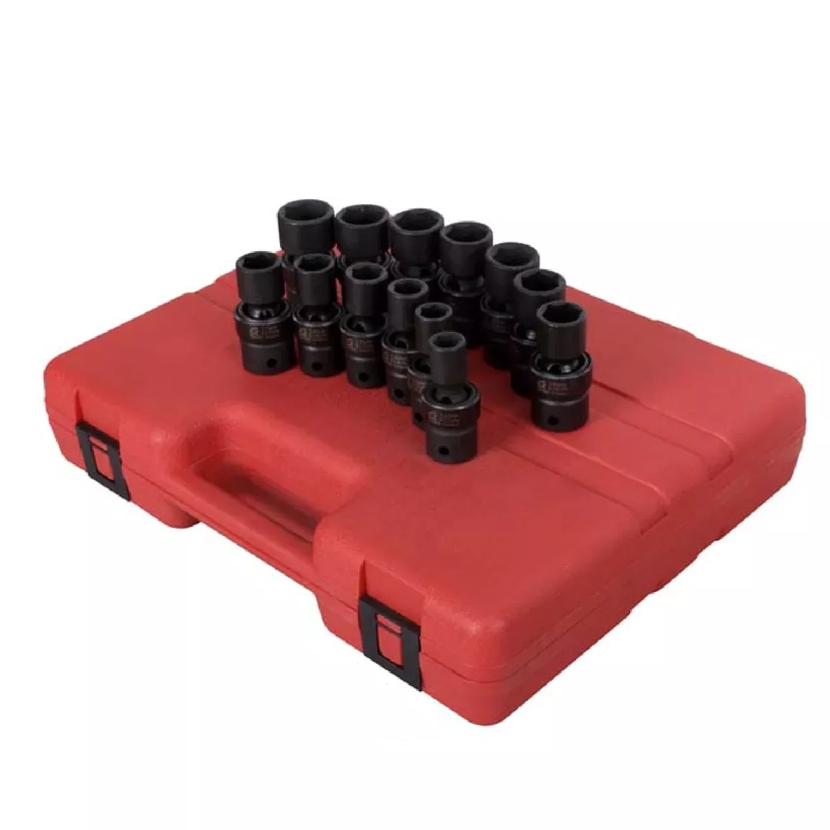 Sunex 2665 13-Piece 1/2″ Drive Metric Universal Impact Socket Set