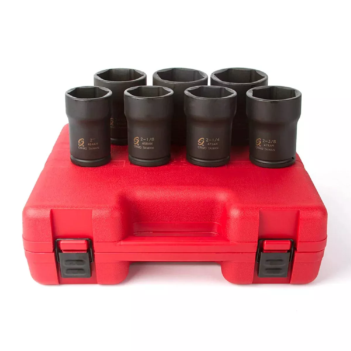 Sunex 4667 7-Piece 3/4" Drive Truck Pinion Locknut Socket Set