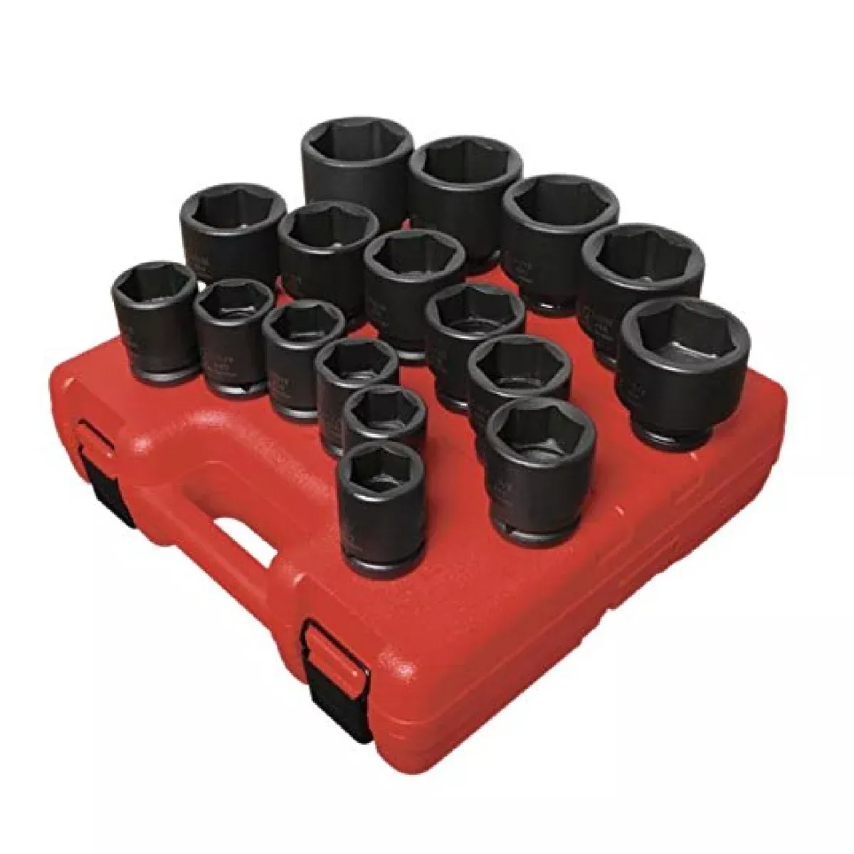 Sunex 4683 3/4″ Drive 17-Piece SAE Impact Socket Set – Shallow