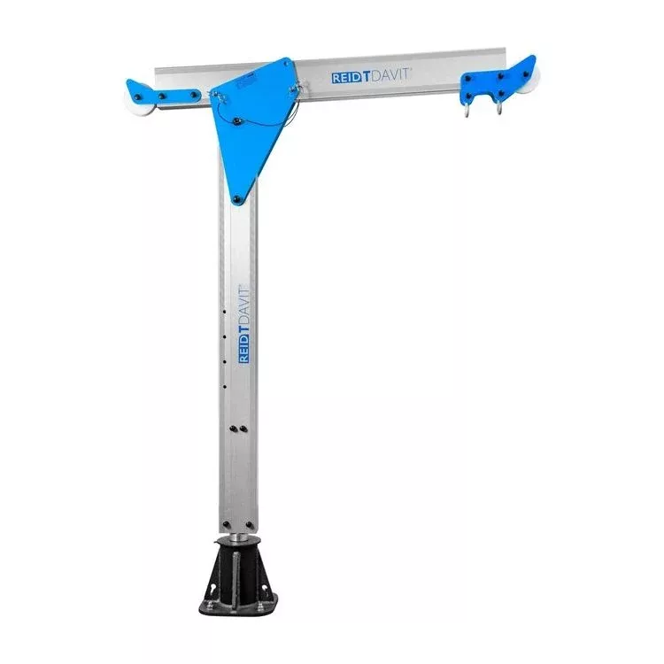 T-Davit Winched | Column 4 | Up to 1100lb Capacity| Reid Lifting US-TDWA4A2