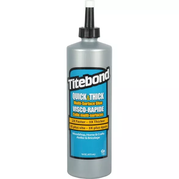 TITEBOND QUICK & THICK GLUE 16OZ