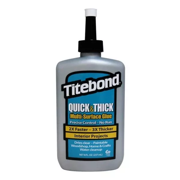 TITEBOND QUICK & THICK GLUE 8OZ