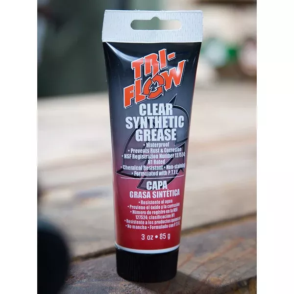 Tri-Flow TF23004 Clear Synthetic Grease 3 oz Tube