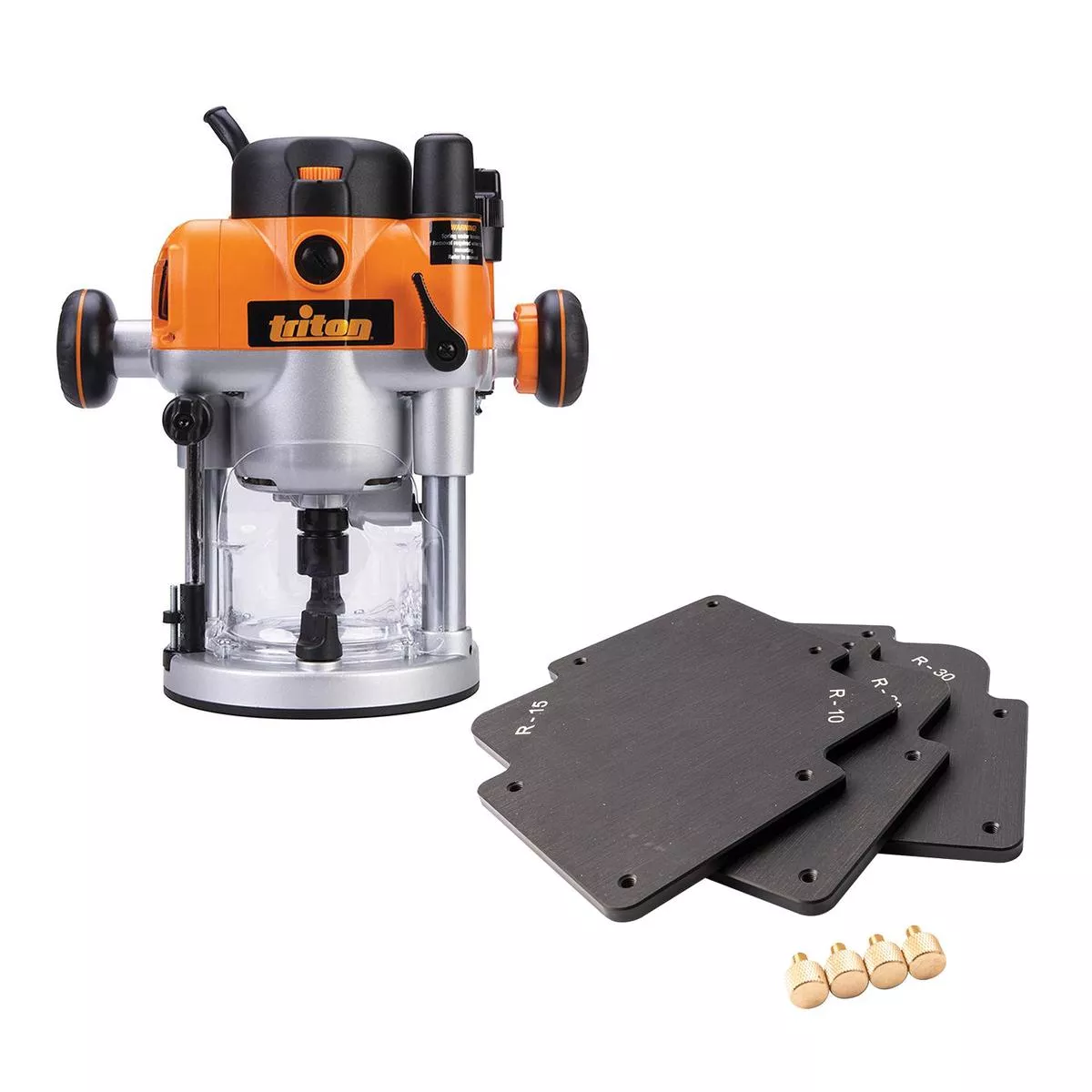 Triton Triton Router Tra001 With 3 Pc Raidus Gauge Set Pro Tech Ptaf001 Kit