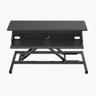 Two-Tier Pneumatic Standing Desk Converter