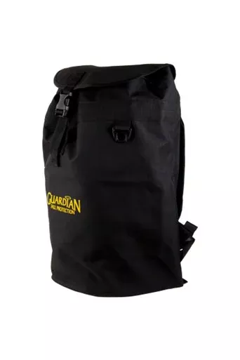 Ultra-Sack Black Canvas Duffel Backpack | Greater Capacity | Guardian Fall Protection