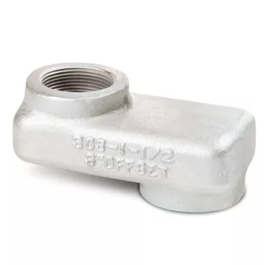 Universal 303-1520 1-1/2" NPT X 2" Offset Adaptor