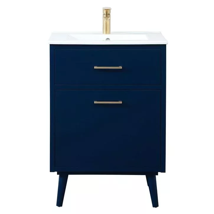 VF41024MBL 24″ Bathroom Vanity in Blue