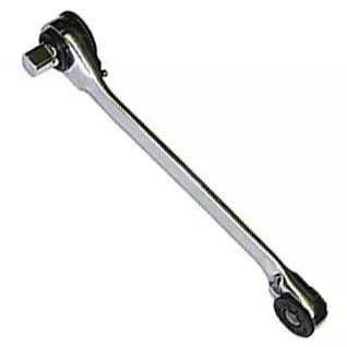 Vim HBR5 1/4" and 5/16" Hex Micro Bit Ratchet with 1/4" Square Drive Insert, Double Ended