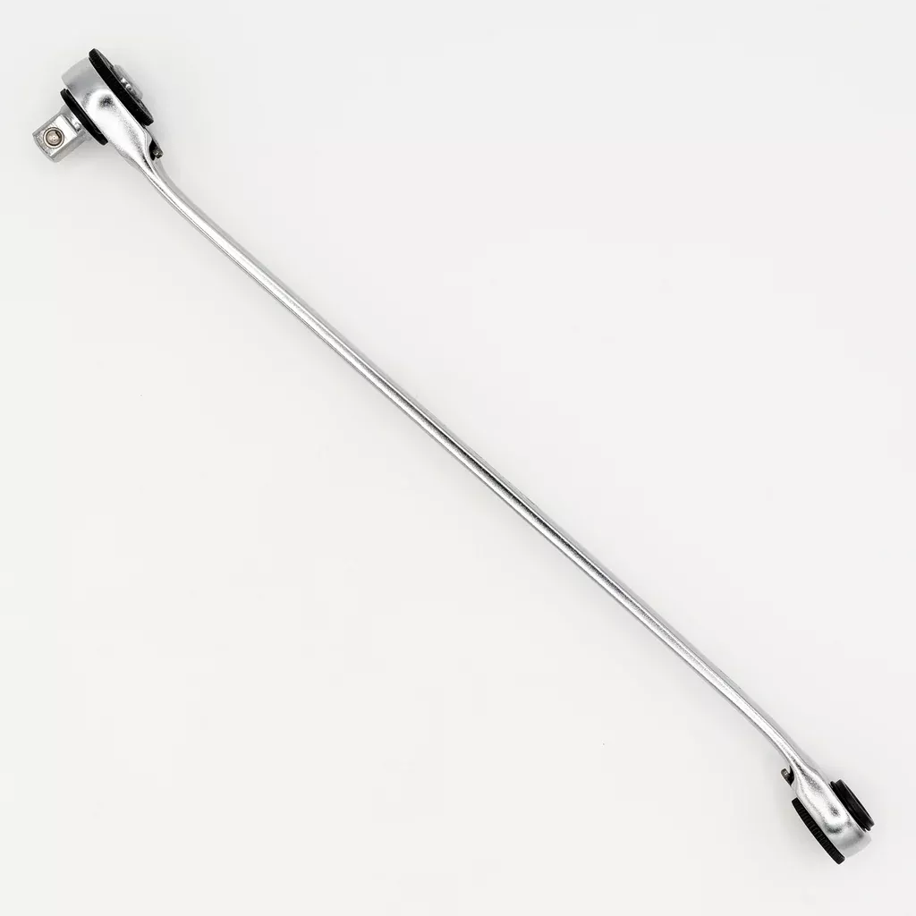 Vim HBR8 1/4″ (52-Tooth) and 5/16″ (64-Tooth) Hex Micro Bit Ratchet 8″ Long with 1/4″ Square Drive Insert on 64-Tooth End