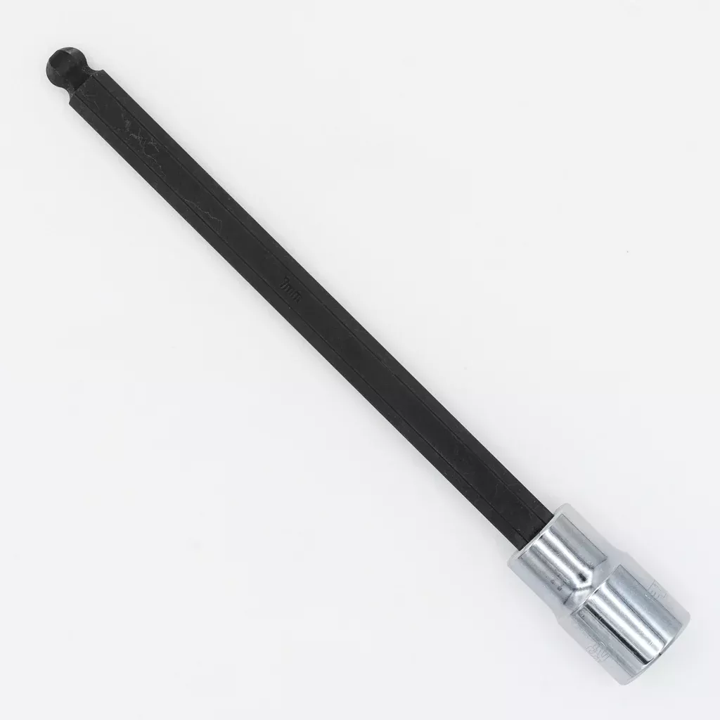 Vim Tools HXLM107B Hex 7MM Ball-End 6″ Socket Bit, 3/8″ Square Drive