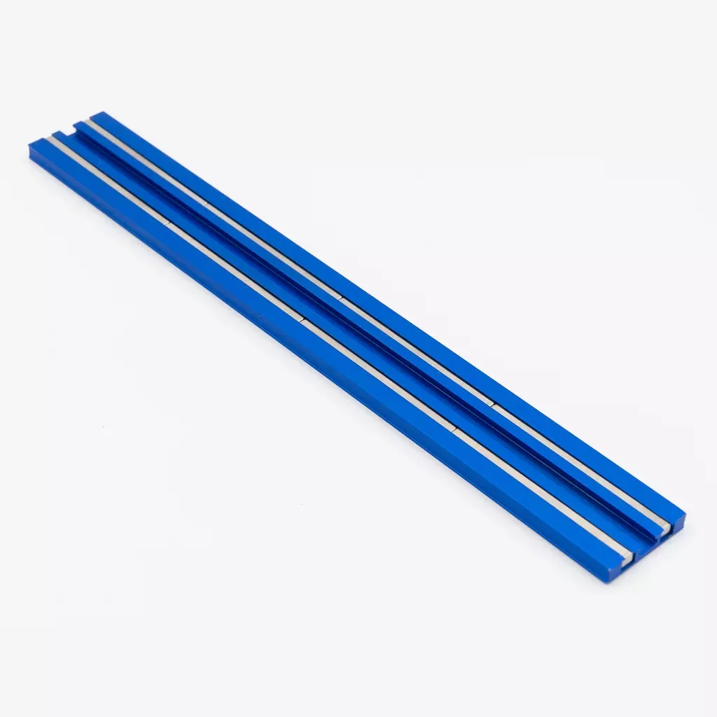 Vim Tools MR8B Magrail Magnetic Rail 8″ Blue, No Studs