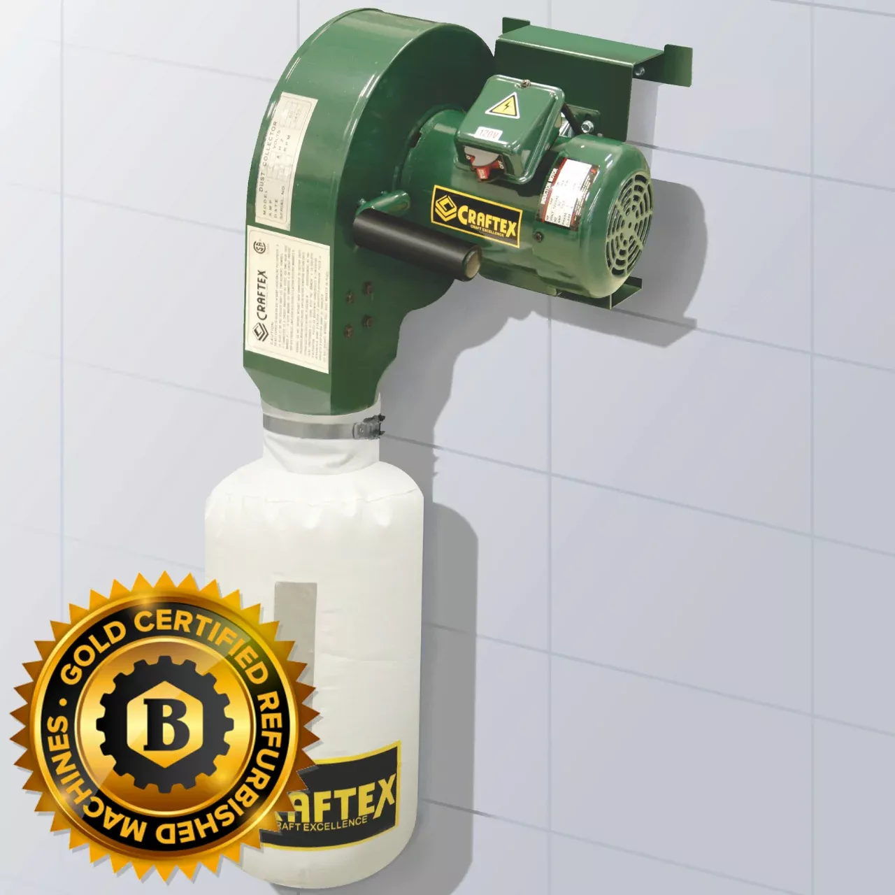 WALL MOUNT DUST COLLECTOR PORTABLE CT167X03